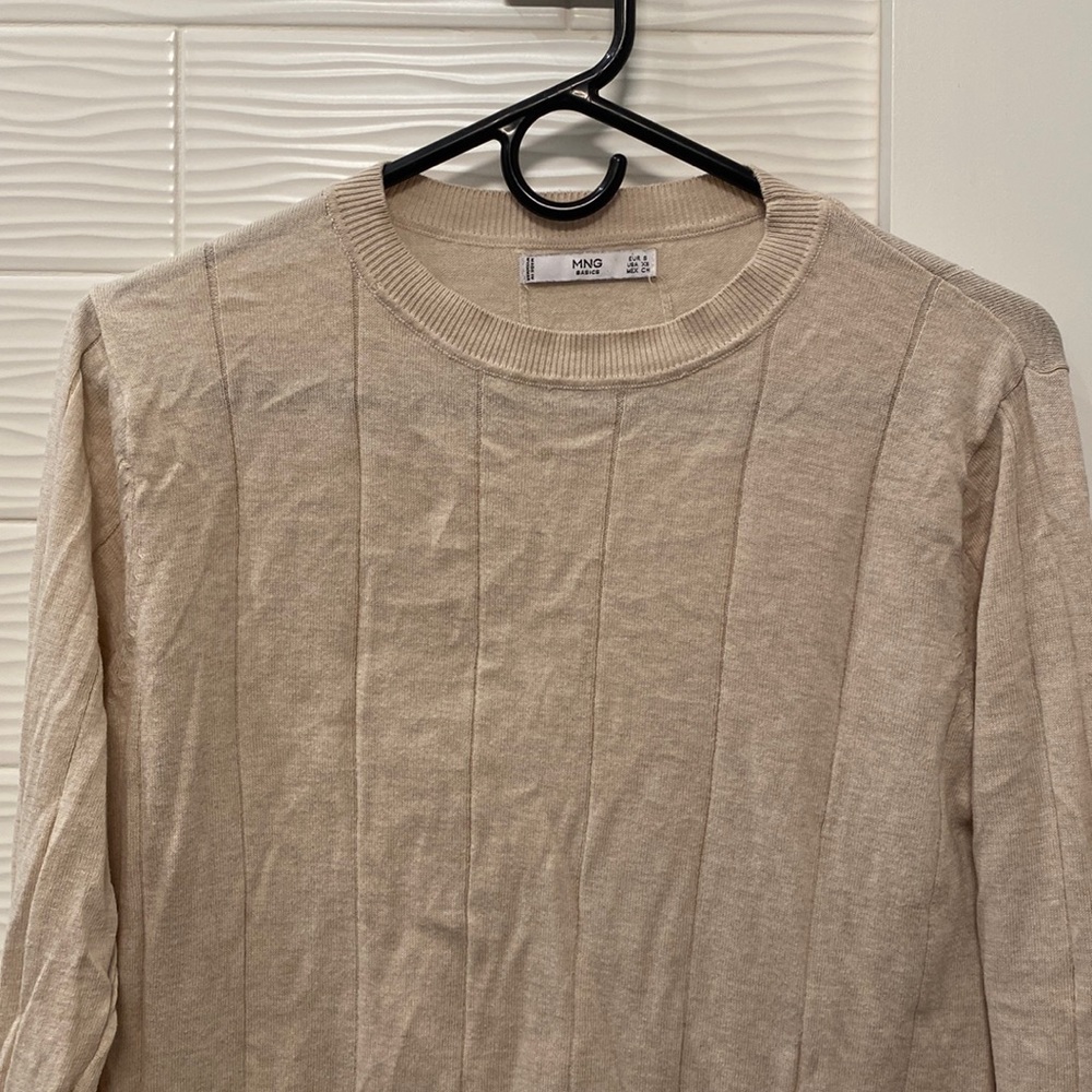 MANGO Ribbed cotton-blend Sweater for Women
